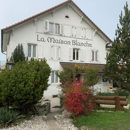 Hotel Maison Blanche Yverdon-les-Bains Exterior foto